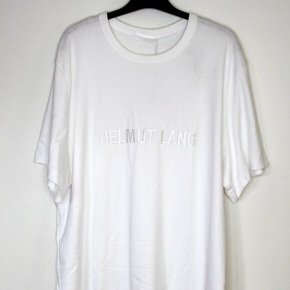 BNWT SS25 HELMUT LANG LOGO OV TEE TSHIRT XL - Picture 2 of 12